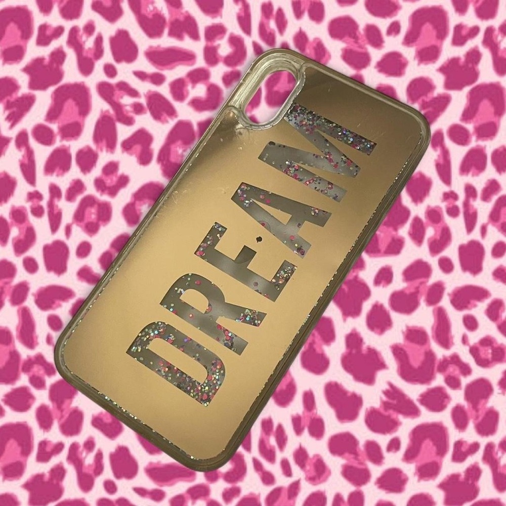 Gold Dreamcore Glitter iPhone Case